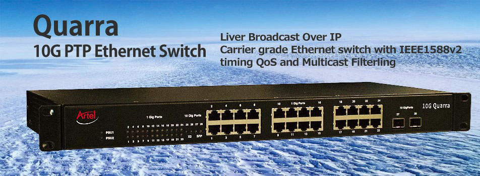 Quarra PTP 10Gbps Ethernet Switch